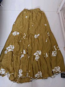 Boho Floral Maxi Skirt