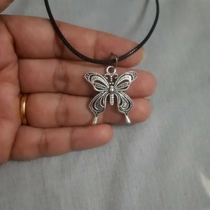 Butterfly Pendant Necklace