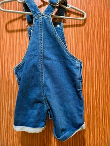 Cute Denim Short Overalls for Kids