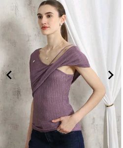 Stylish Purple Top