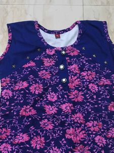 Beautiful Floral Print Kurta