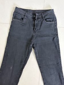 Black Flare Denim Jeans