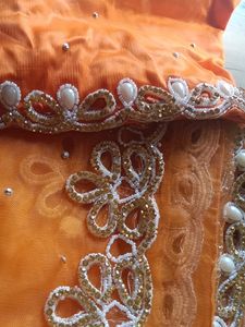 Wedding Season Beautiful Designer Net Saree