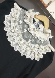 Black Winter Top For Girl Or Woman 30 Bust