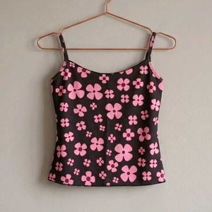 Cute Floral Cami Top