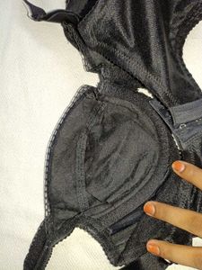 Black Lace Bra
