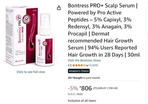 Bontress PRO+ Scalp Serum for Hair Growth