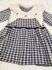 Bumper offer❗Adorable Checkered Baby Girl Dress