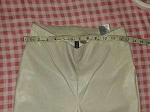 White Flared Leggings