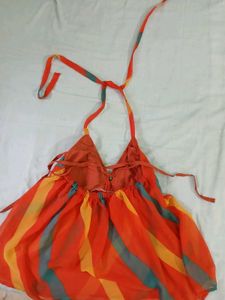 Striped Halter Top