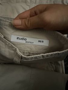 Zudio Beige Bell bottoms