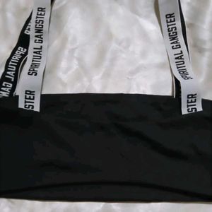 Black Cropped Top