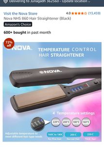 Hair Straightener With Cord