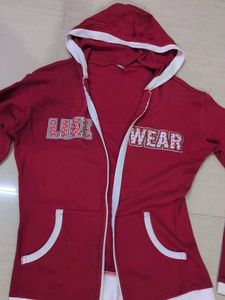 Casual Zip-Up Hoodie