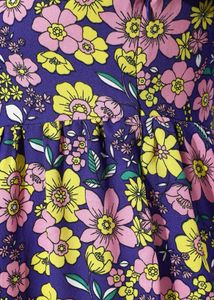 Summer Floral Print Dress 🌸🪻