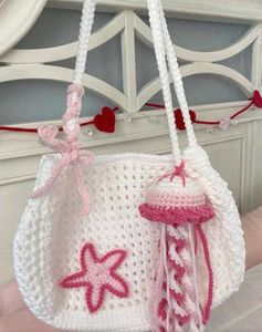 Handmade Crochet Bag keychain.💓