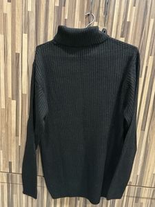 Classic Black Turtleneck Sweater