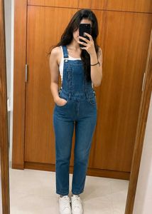 Blue Denim Overalls