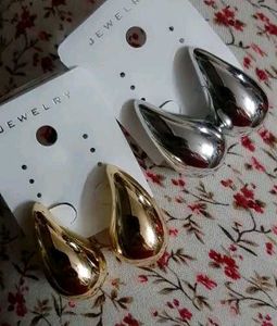 pack of 2 Teardrop Earrings