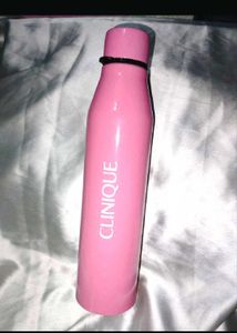 Clinique Pink Water Bottle