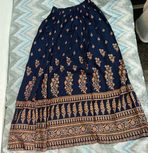 Bohemian Print Maxi Skirt