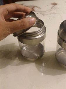 Kitchen Spice Containers.