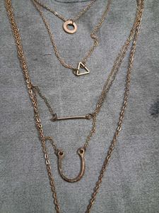 Copper Toned 5 Layered Neck Piece