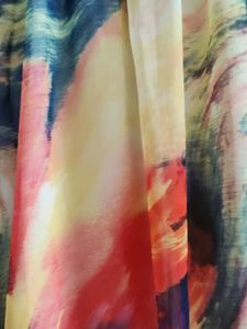 Colorful Abstract Maxi Dress