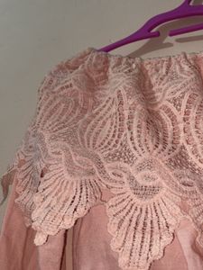 Pinterest Pink Off The Shoulder Top
