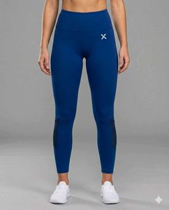 Blue Athletic Leggings
