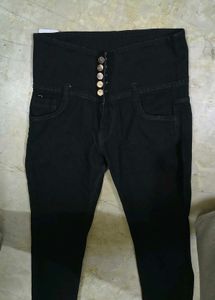 high Waiste Black Skinny Jeans for women New tag