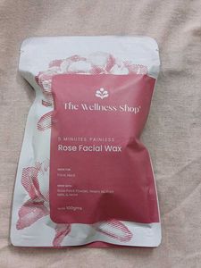 Rose Facial Wax for Painless Hair Removalwithbrush