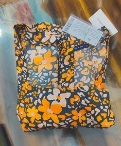 Floral Print Square Neck Dress