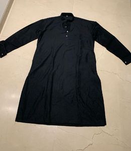 Men’s Black Long Sleeve Kurta pyjama