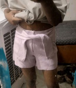 PRICE DROP Chic Pink High-Waisted Shorts