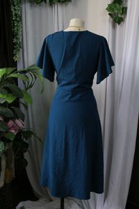 Blue Wrap Dress