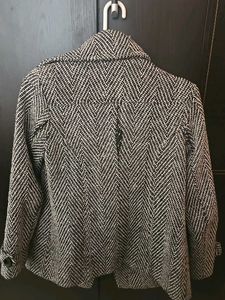 Imported Chic Herringbone Pattern Coat(Dubai purch