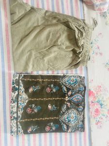 Anarkali Kurti Set