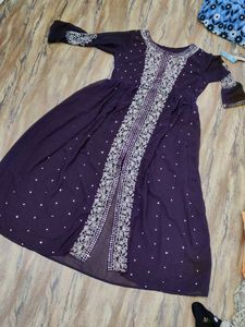 Wide Leg Palazzo Pants and kurta...size is XL