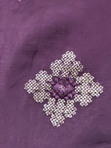 Dark Purple Saree