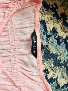 zudio y2k pink top