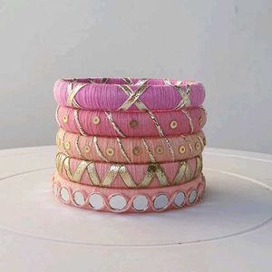 Set of 5 Stylish Bangles🩵