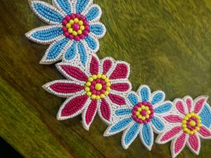 Premium Quality Beaded Multicolour Choker Set