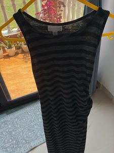 Striped Maternity Dress
