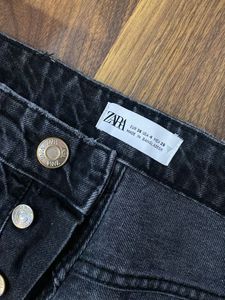 Zara Black straight fit Jeans