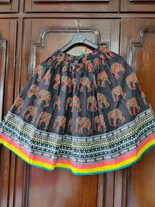 Skirt With Elephant motives