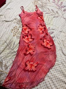 Chic Floral Print Midi Dress