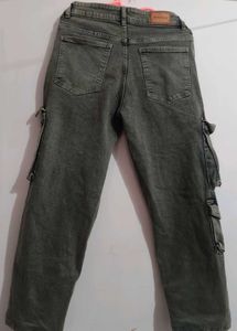 dark grey Cargo Jeans