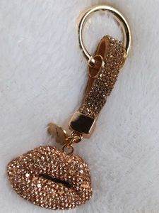 Mac Sparkly Lip Keychain Charm ( check description