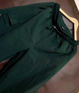 Sea Green Cargo Pant For Girl Or Women 34 Waist